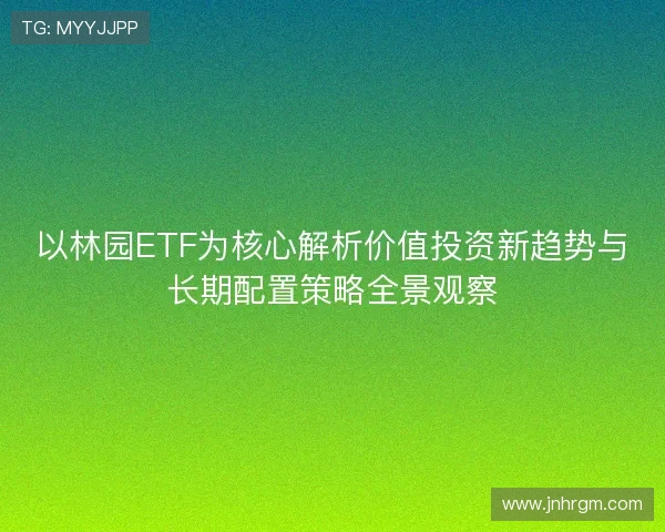 以林园ETF为核心解析价值投资新趋势与长期配置策略全景观察